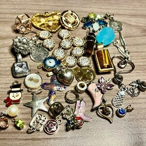 Vintage  Pendants and trinkets.